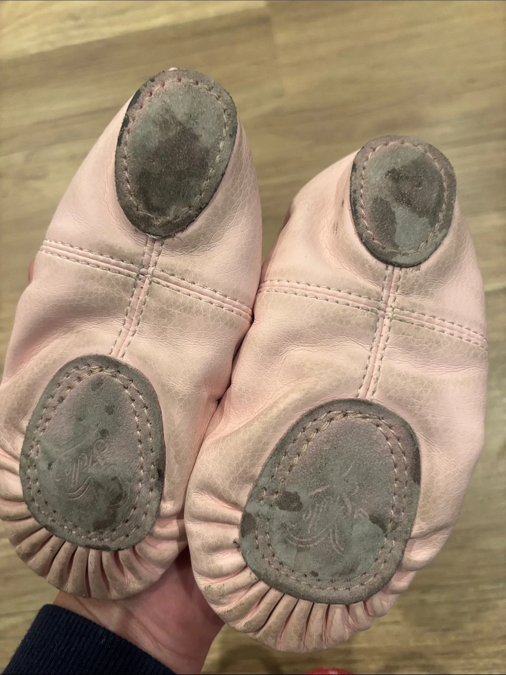 Toddler Girls Stelle Pink Ballet Slippers